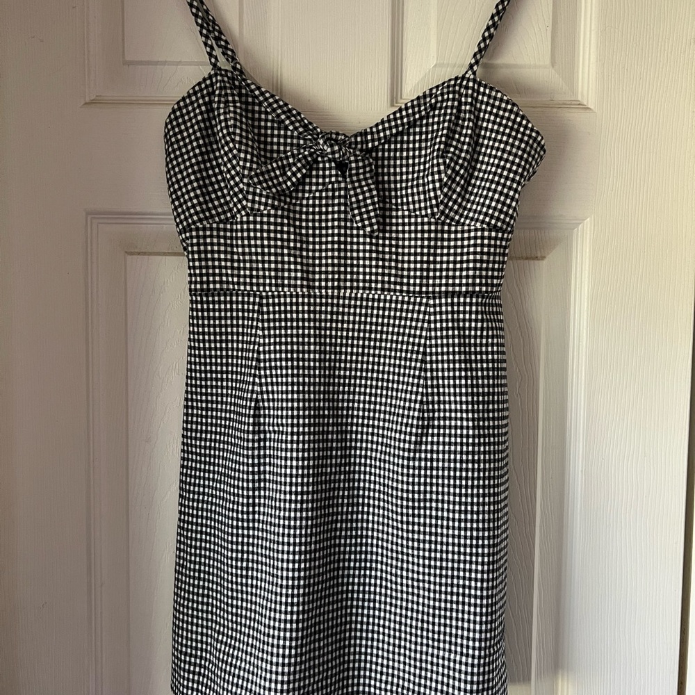 Pacsun LA Heart Plaid Mini Dress